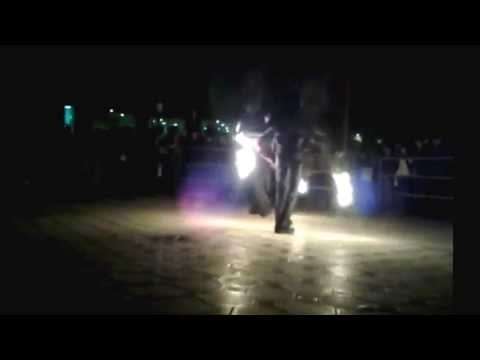 Час Земли -2012 в Актау. Фаер-шоу групп Silex и Al...