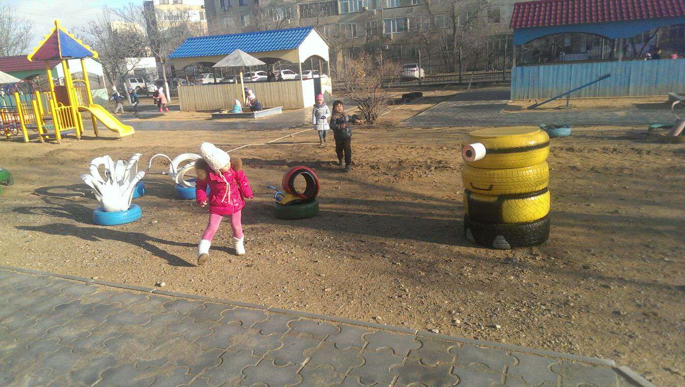 Автомобильные покрышки — в дело!